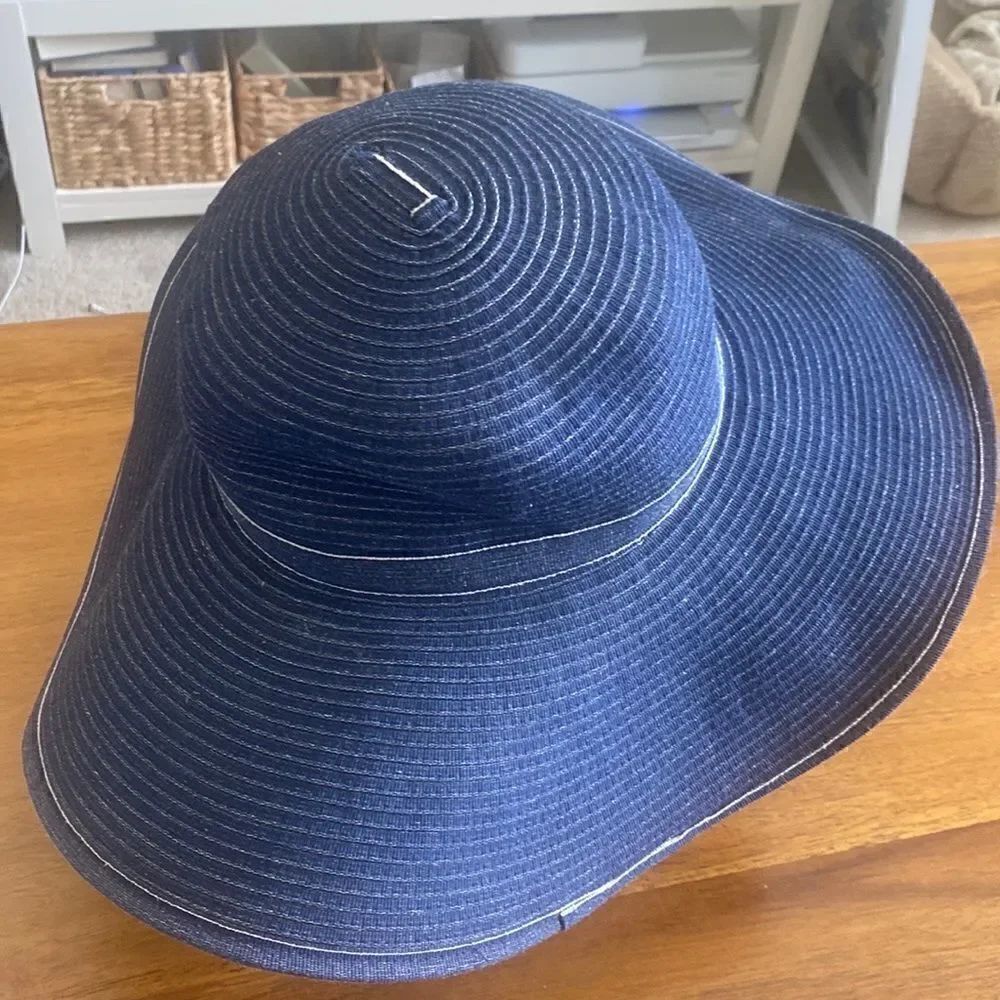 Wide Brimmed Beach Hat O/S